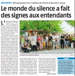 Article issu de la Provence du 30/06/2009